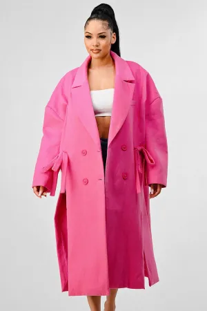 PINK OVER COAT