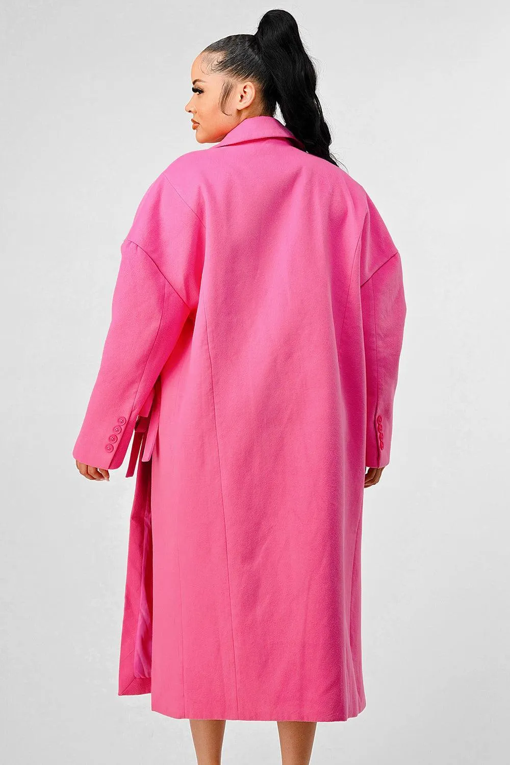 PINK OVER COAT