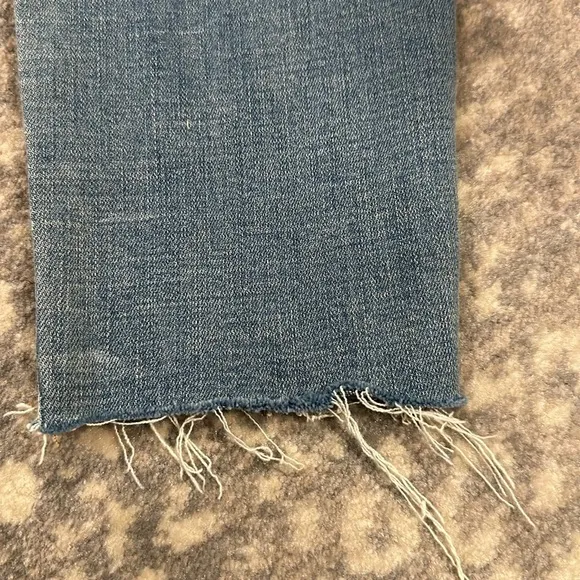 PISTOLA DISTRESSED HIGH WAIST SKINNY JEANS SIZE 27