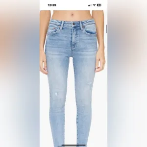 PISTOLA DISTRESSED HIGH WAIST SKINNY JEANS SIZE 27