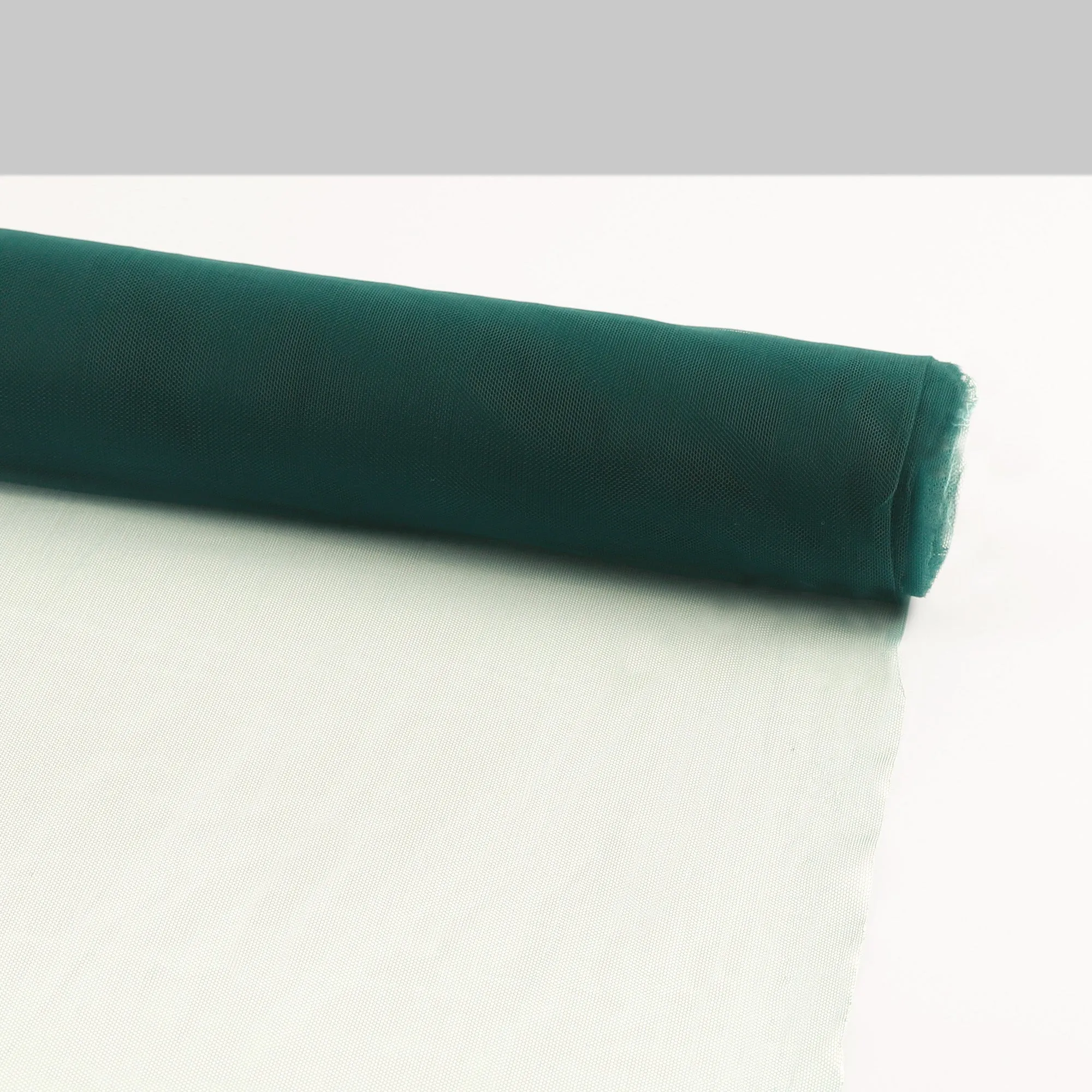 Poly Tulle - Deep Teal Green