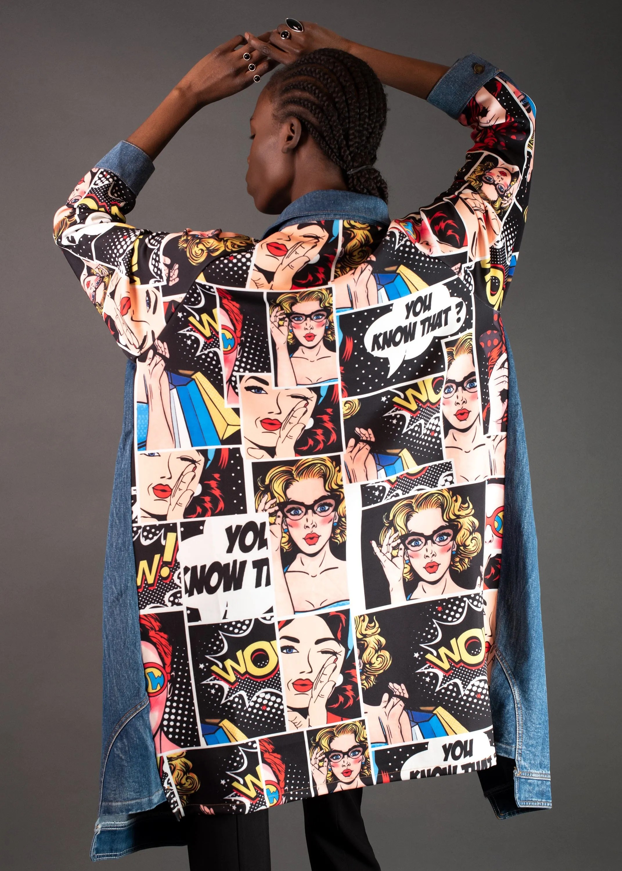 Pop Art   Denim Jacket
