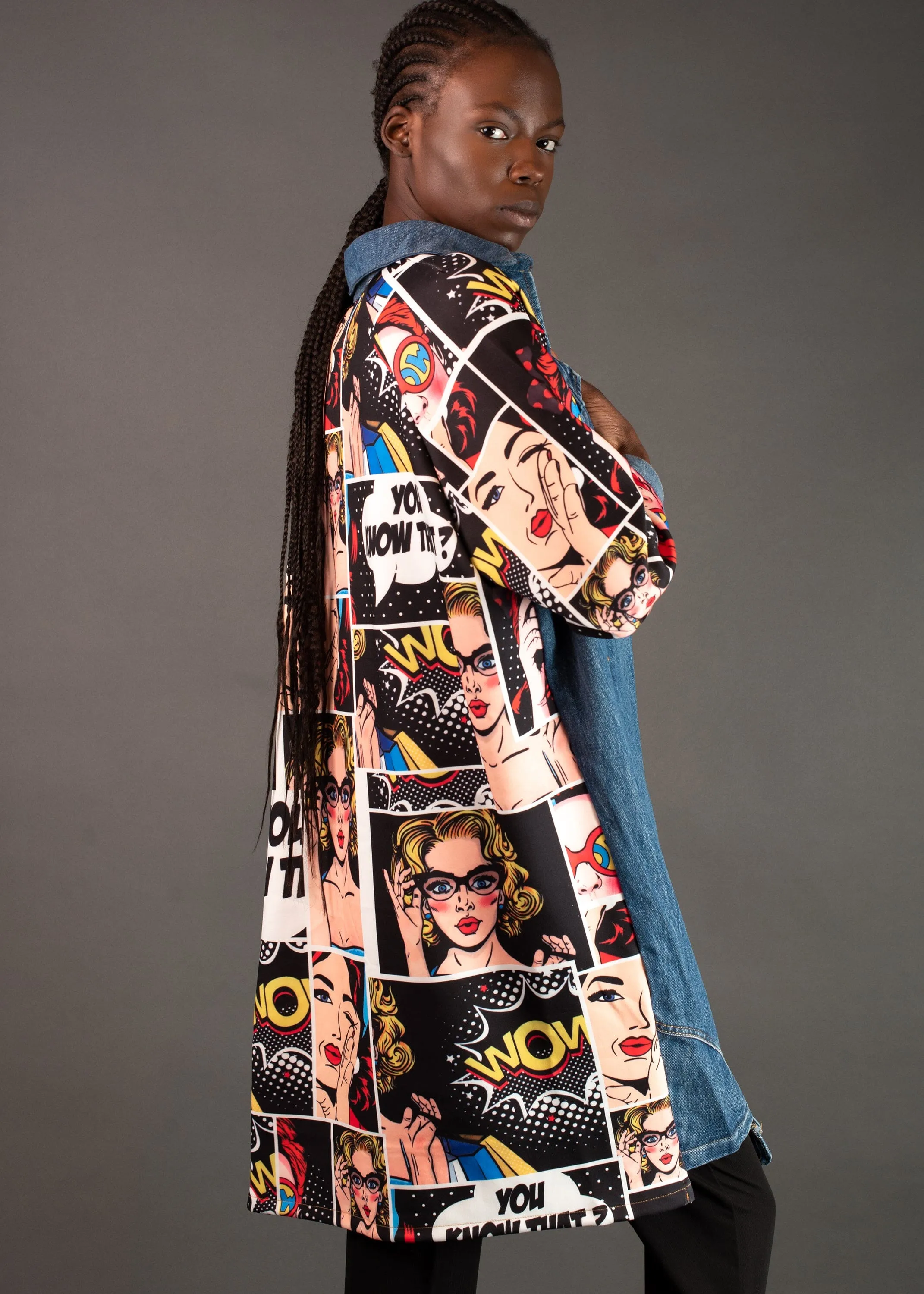 Pop Art   Denim Jacket