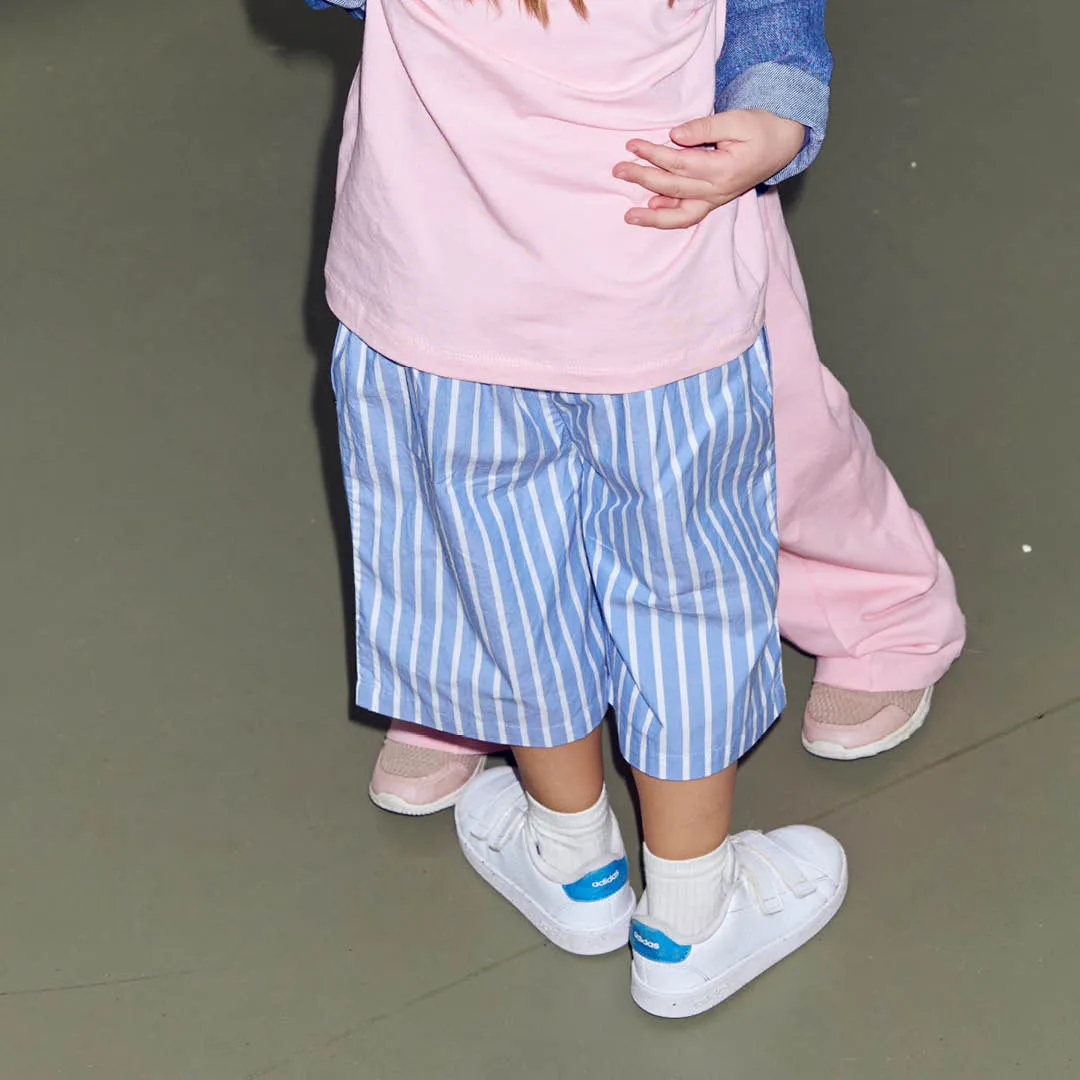POPLIN STRIPE shorts
