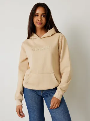 Premium Heavyweight Hoodie - GARDE Broderie - Beige