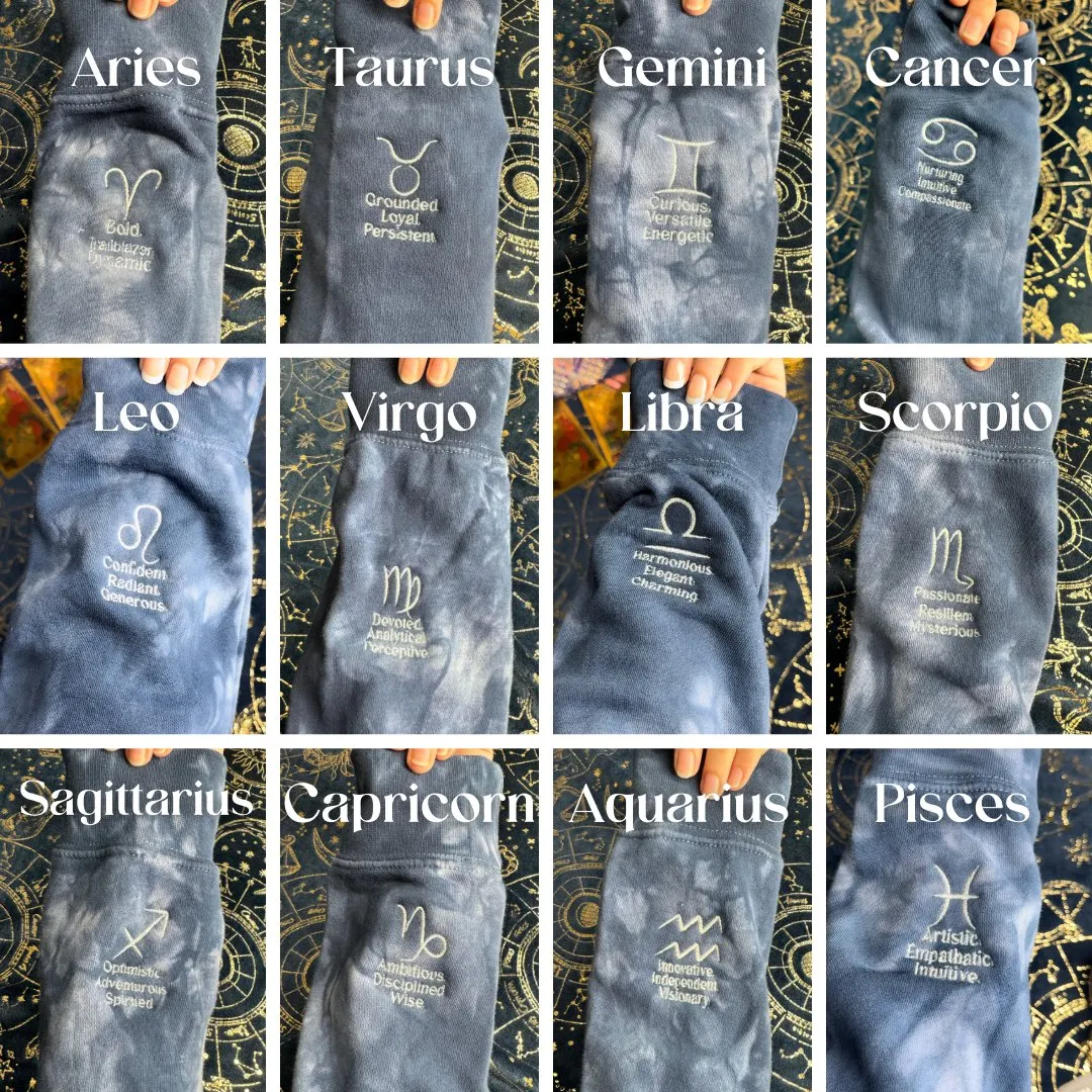 (PREORDER) Zodiac Sign Hoodie