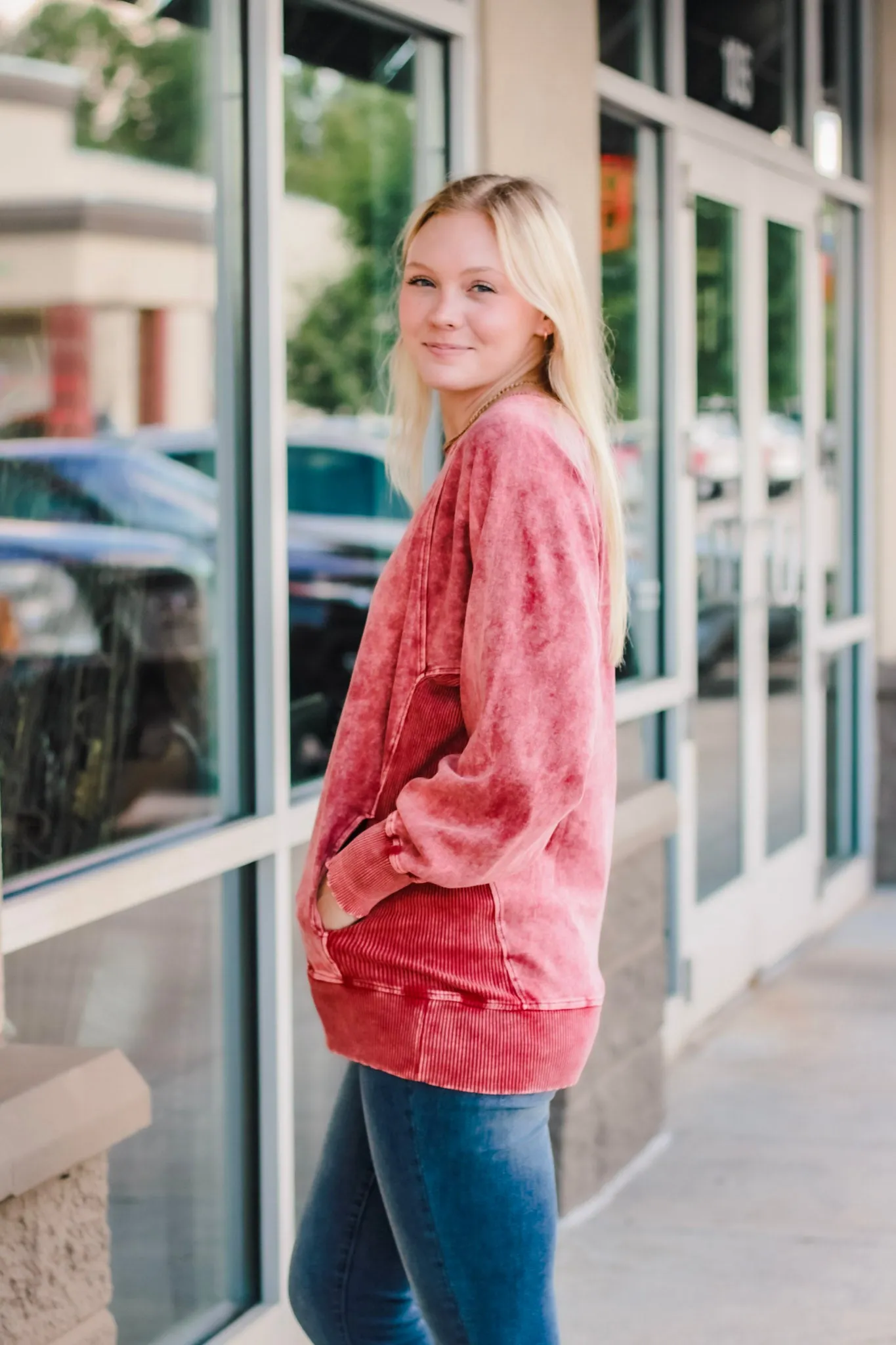 Pretty as You Please in Burgundy