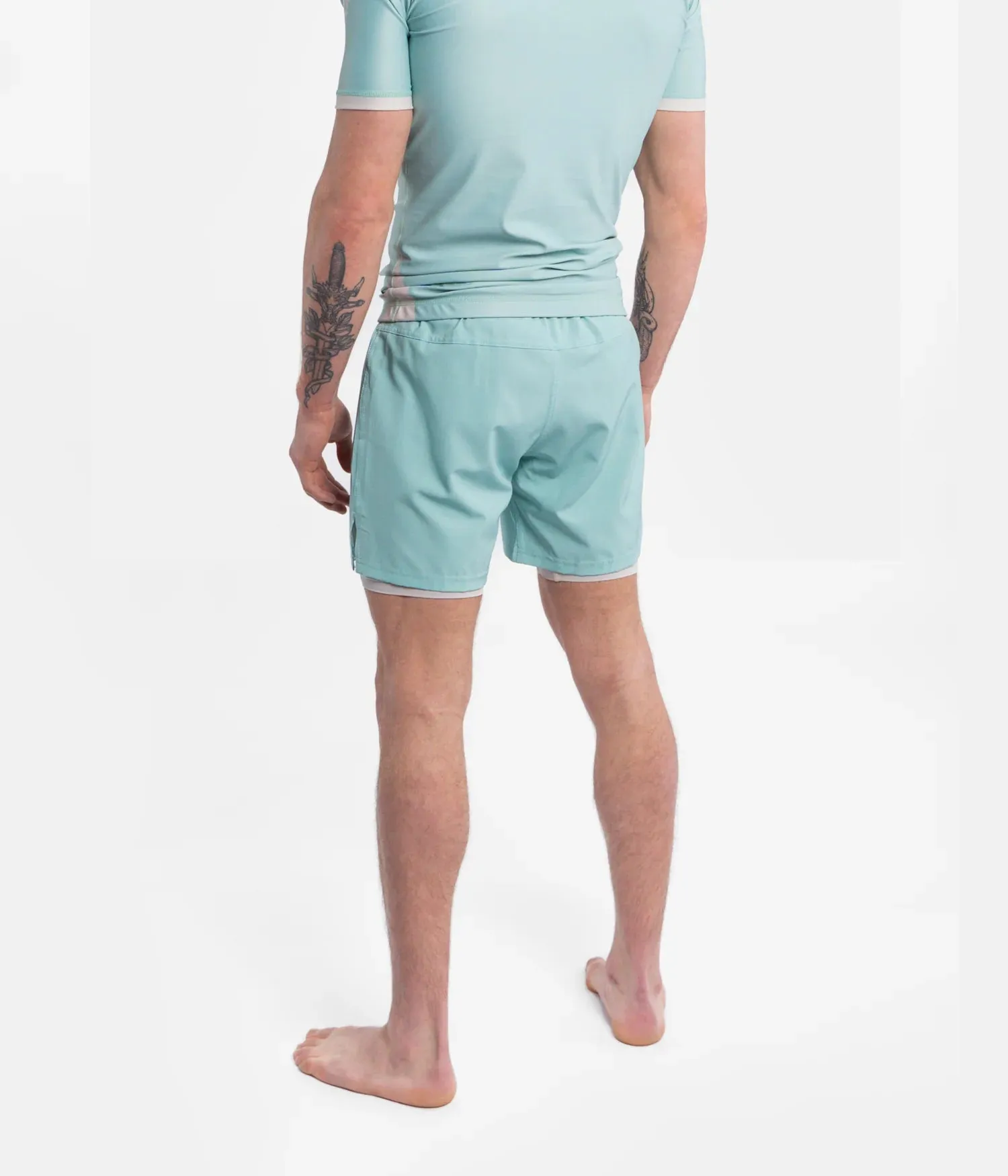 Progress Academy  Mint Hybrid Shorts
