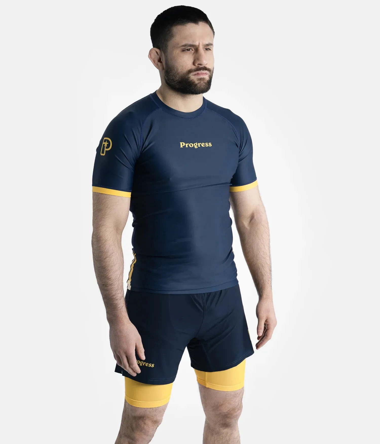 Progress Academy   Rashguard Navy