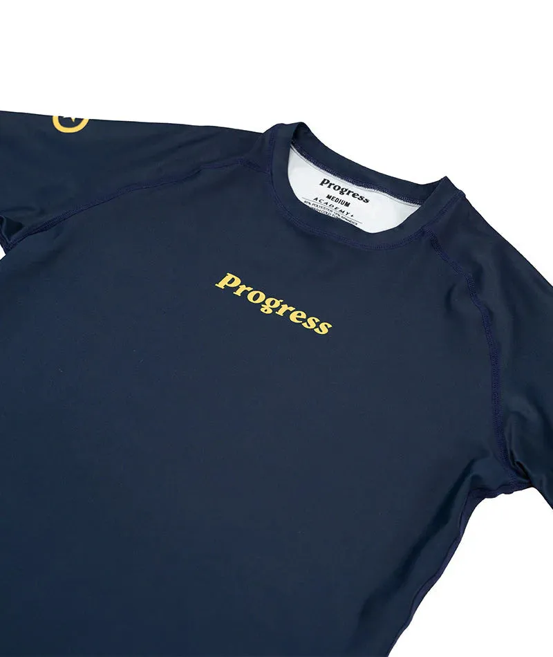 Progress Academy   Rashguard Navy
