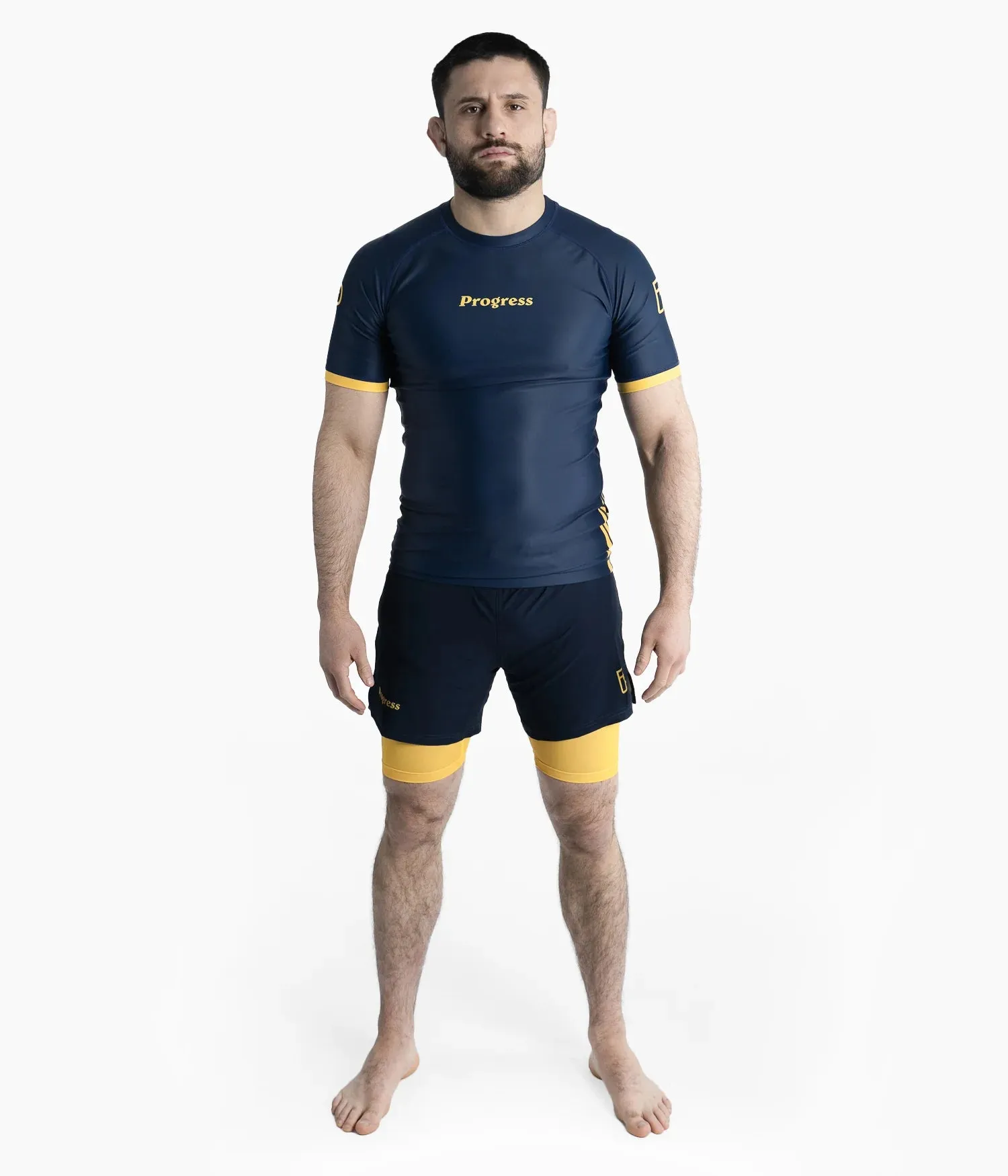 Progress Academy   Rashguard Navy