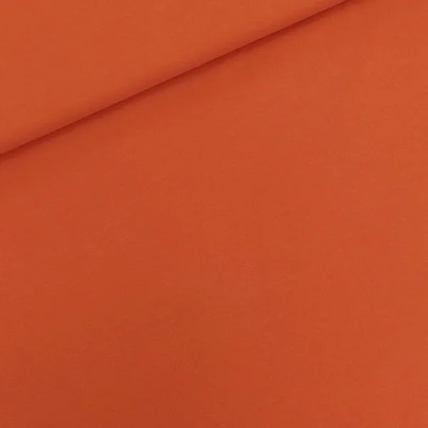 Puffins Bill Red - Cotton French Terry