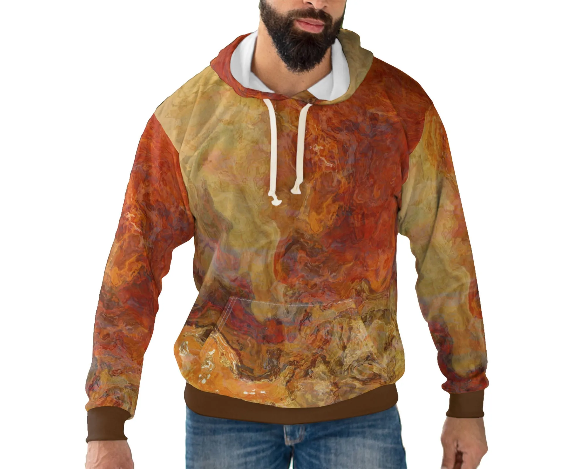 Pullover Hoodie, Magma