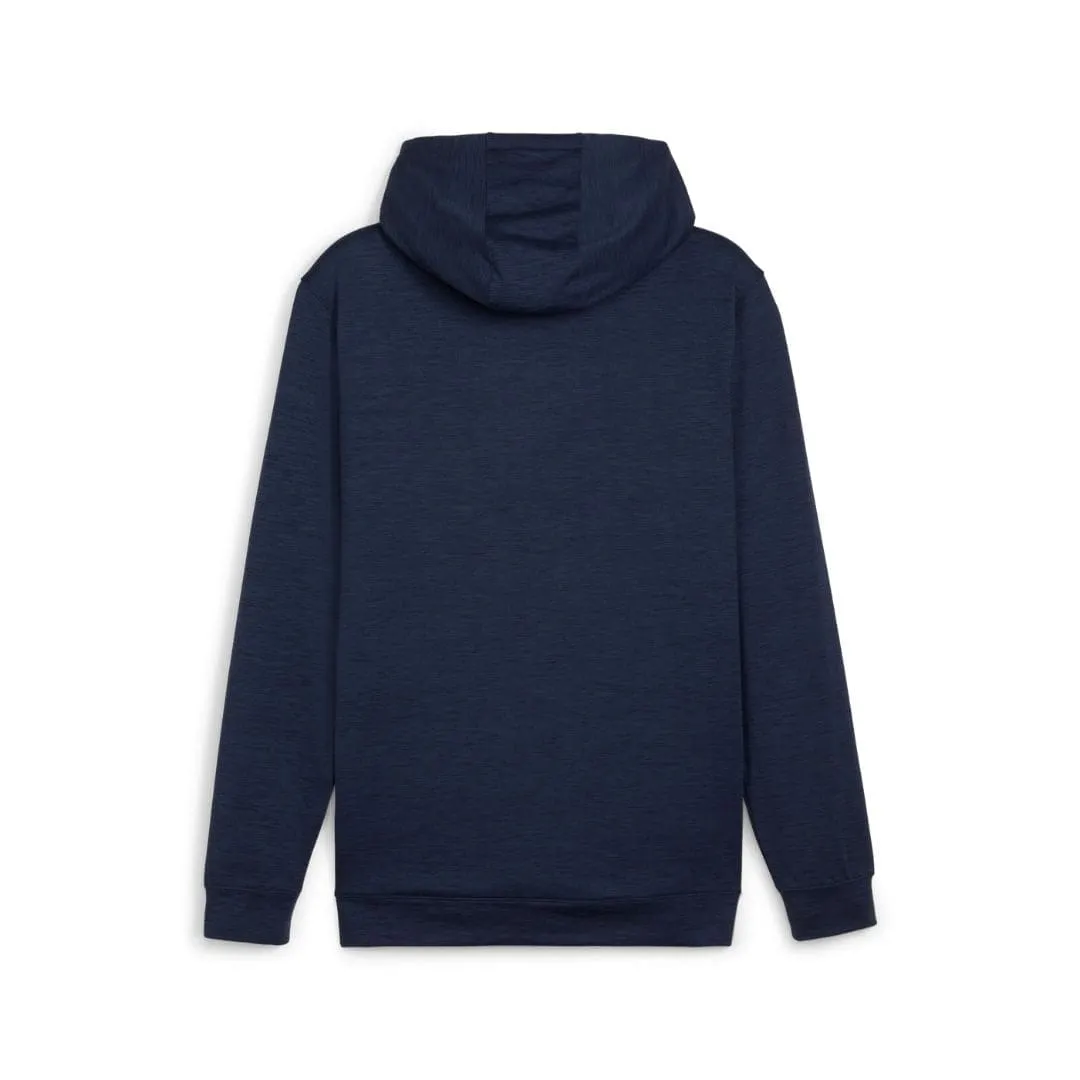 Puma Men's Cloudspun Patch Golf Hoodie (Deep Navy Heather)
