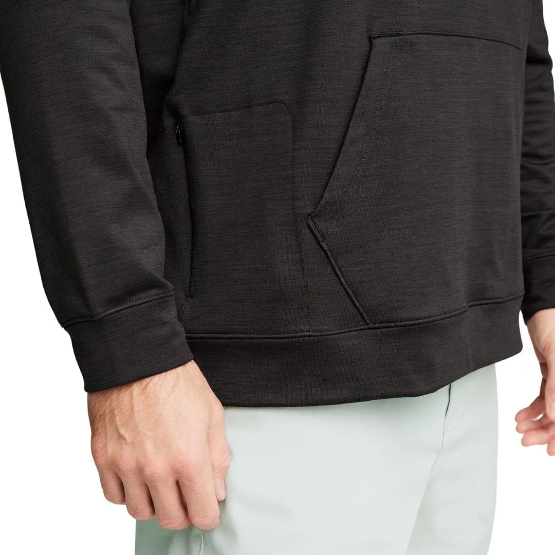 Puma Men's Cloudspun Patch Golf Hoodie (Puma Black Heather)