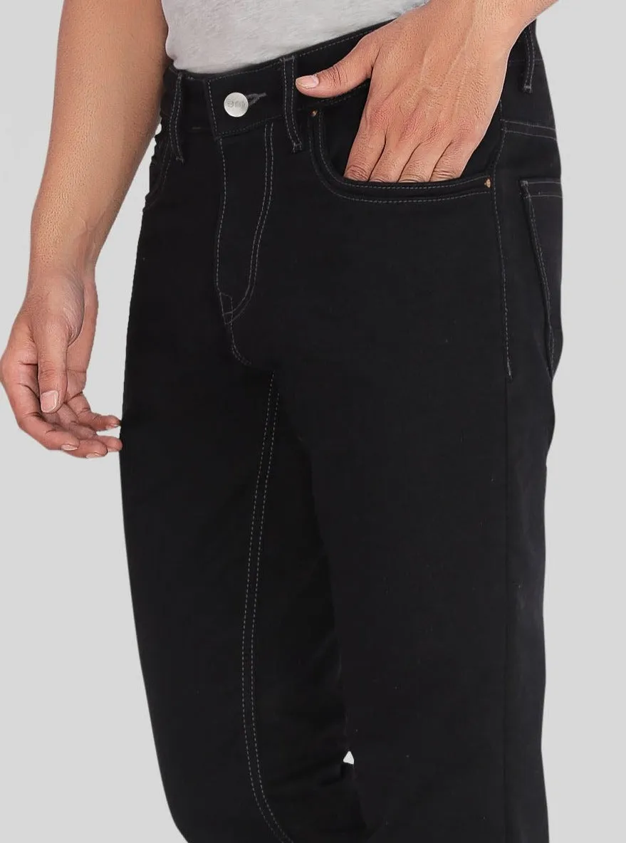 Pure Black Skinny Fit