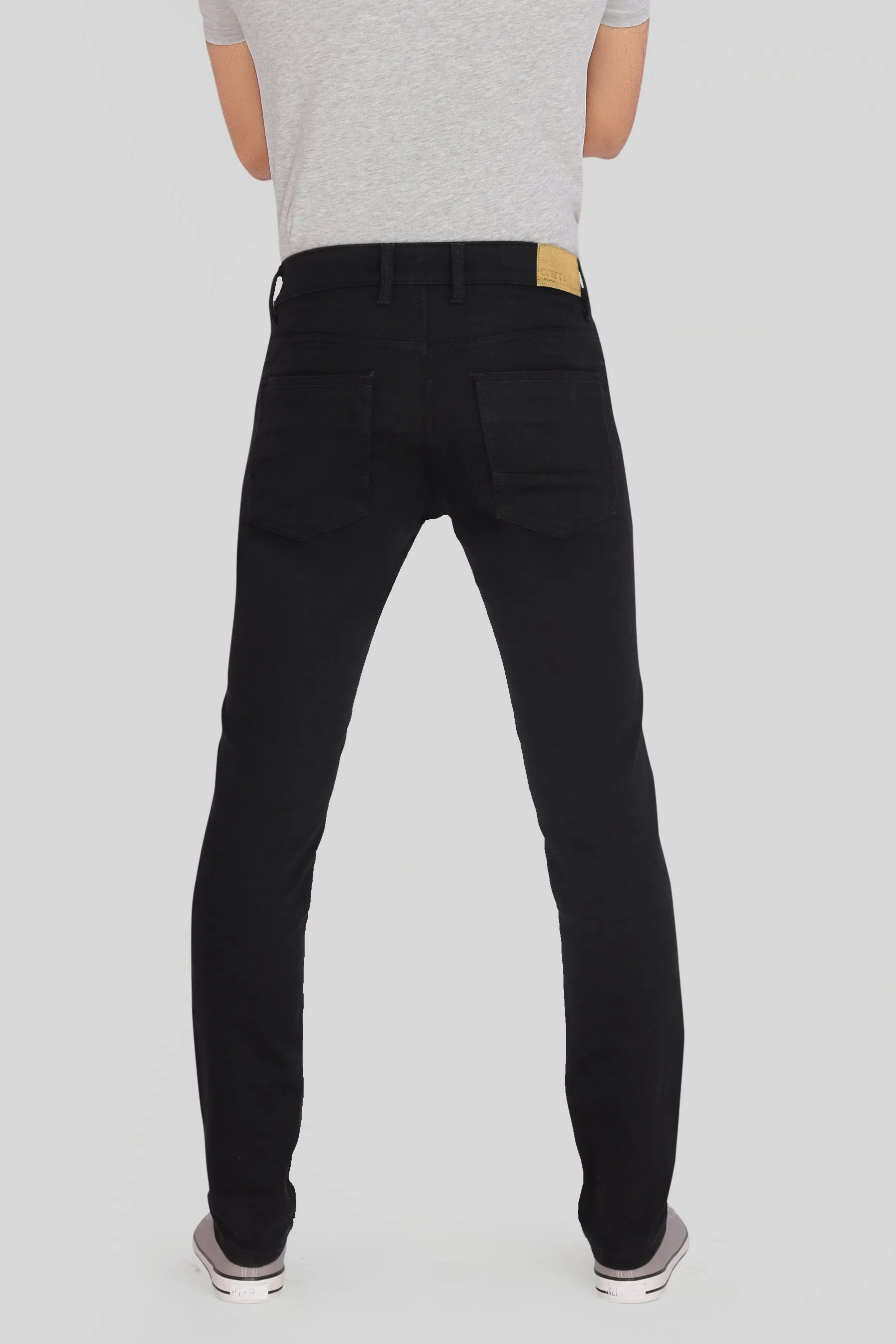 Pure Black Skinny Fit