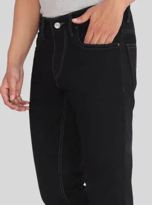 Pure Black Skinny Fit