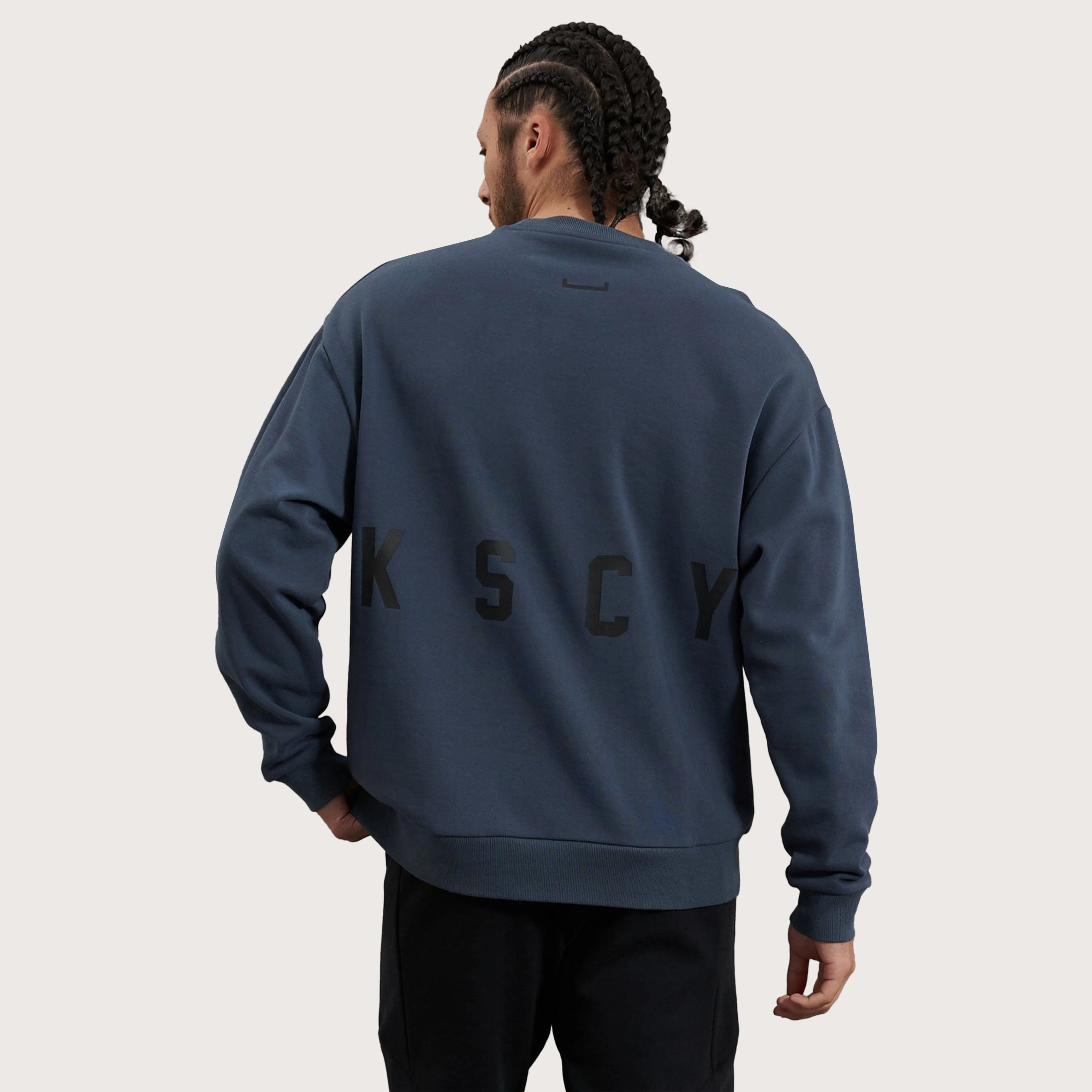 Pursuit Relaxed Fit Jumper Orion Blue