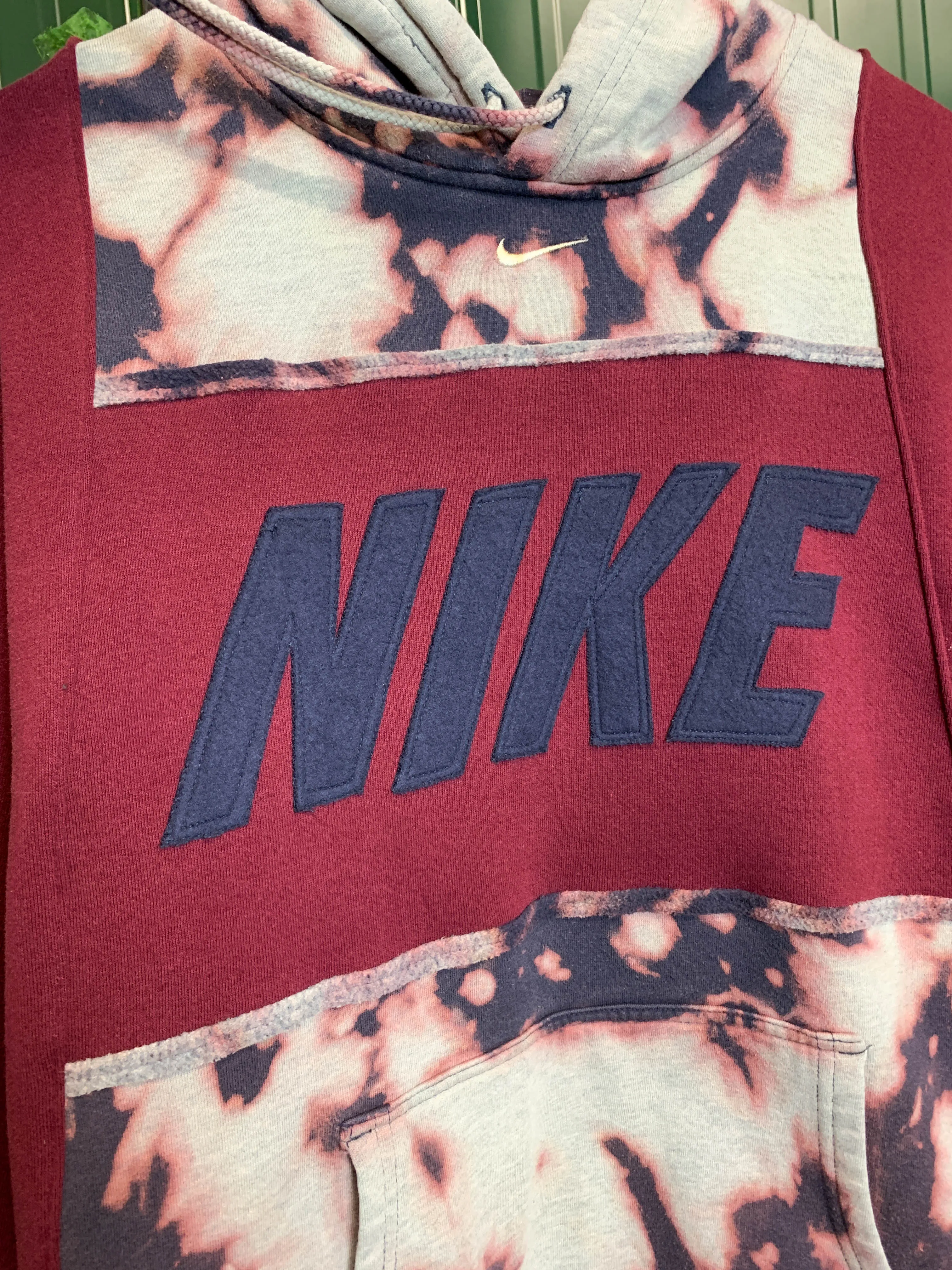"1 of 1" Nike Crumble Patchwork Hoodie (S/M)