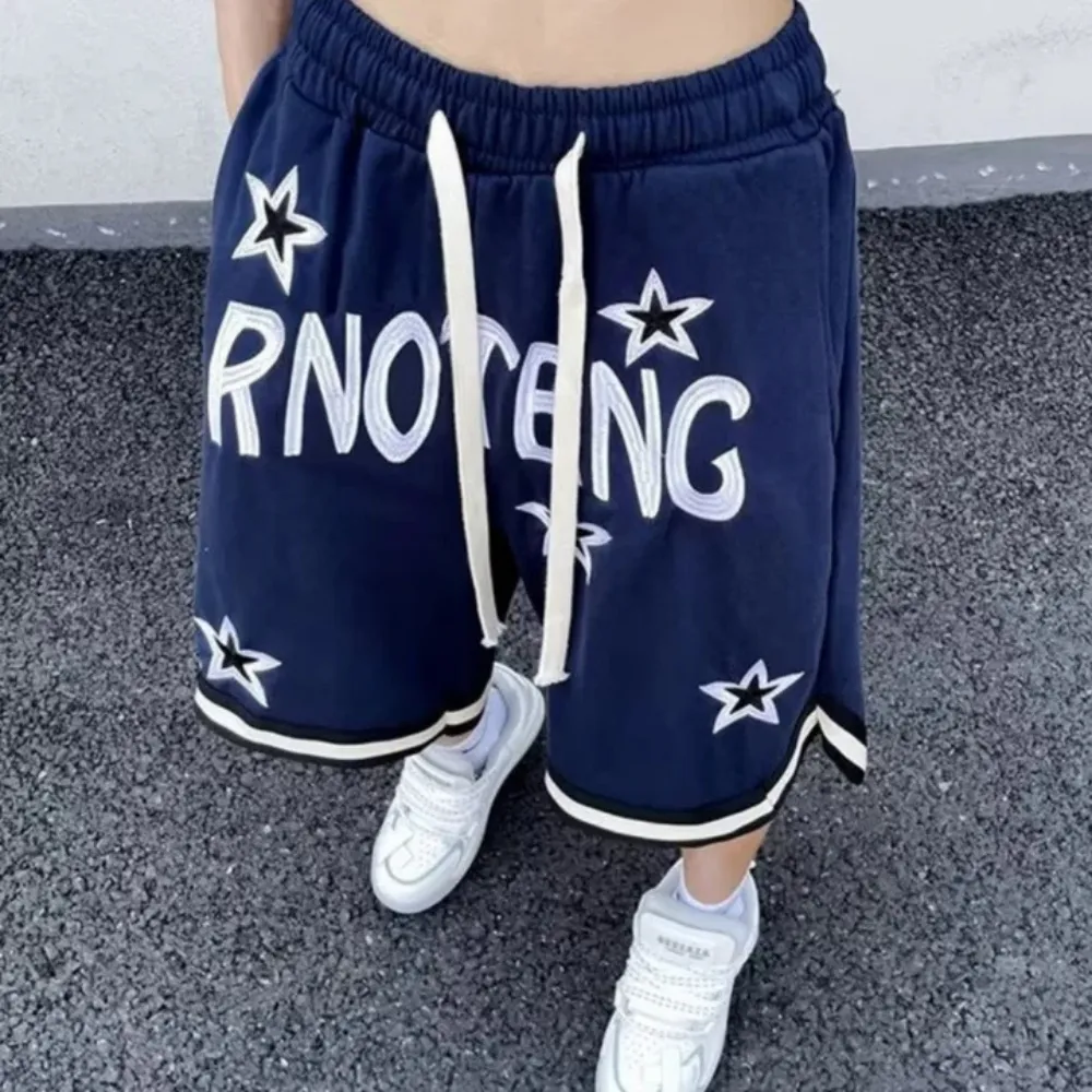 "American Star Letter Embroidery" Shorts