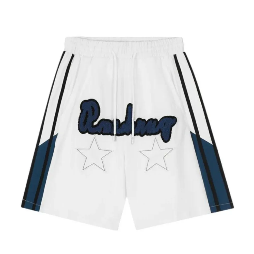"Classic Alphabet Jacquard Contrast" Shorts