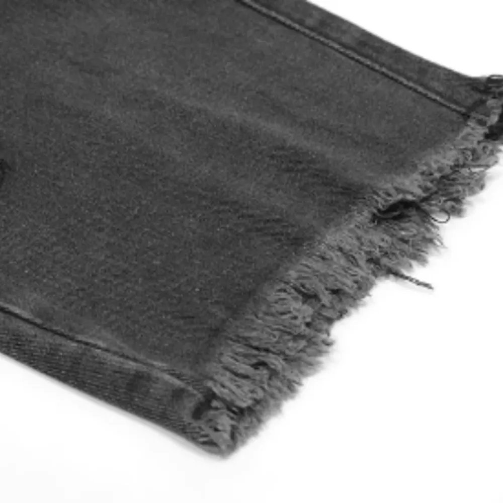 "Hip Hop Big Pentagram Distressed" Jeans