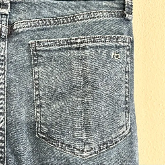 Rag &amp; Bone Nina High-Rise Ankle Skinny Jean in Medium Wash Size 27