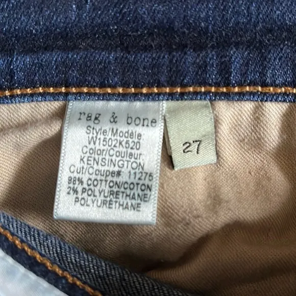 Rag &amp; Bone Skinny Jeans in Kensington