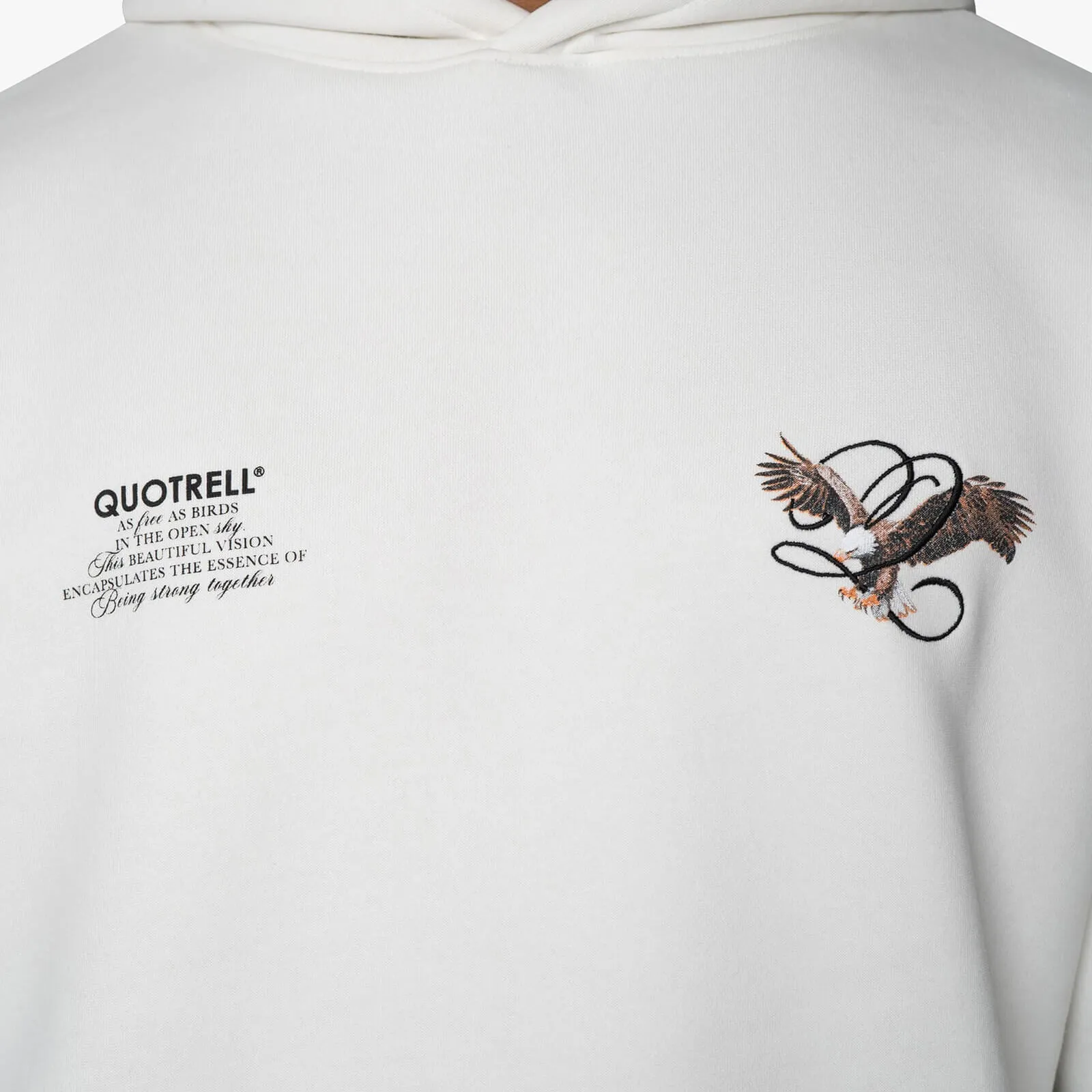 RAPTOR HOODIE | OFF WHITE/BLACK