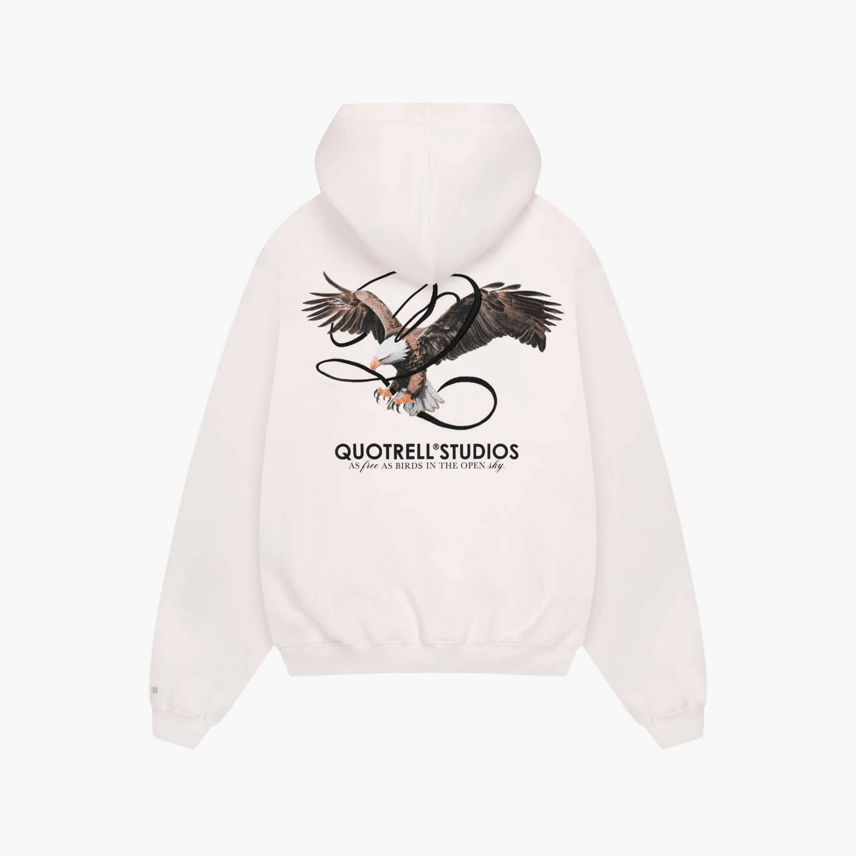 RAPTOR HOODIE | OFF WHITE/BLACK
