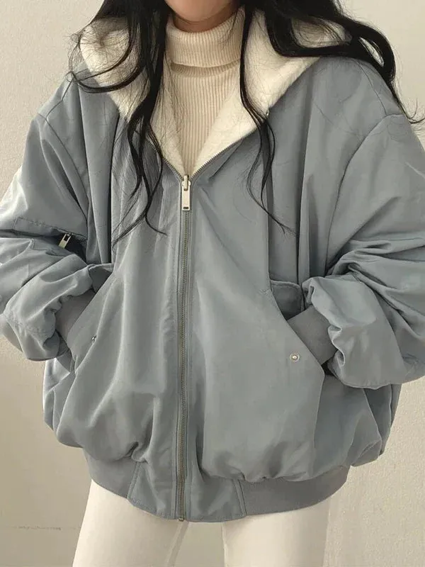 Reversible Stylish Arra Thick Jacket
