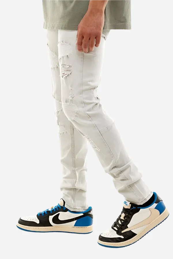 Rip & Repair Jeans - Skinny Fit