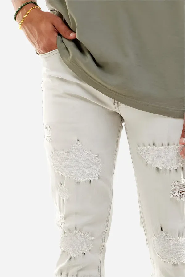 Rip & Repair Jeans - Skinny Fit