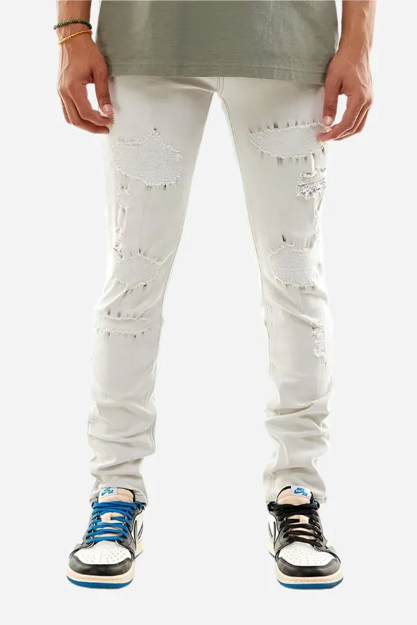 Rip & Repair Jeans - Skinny Fit