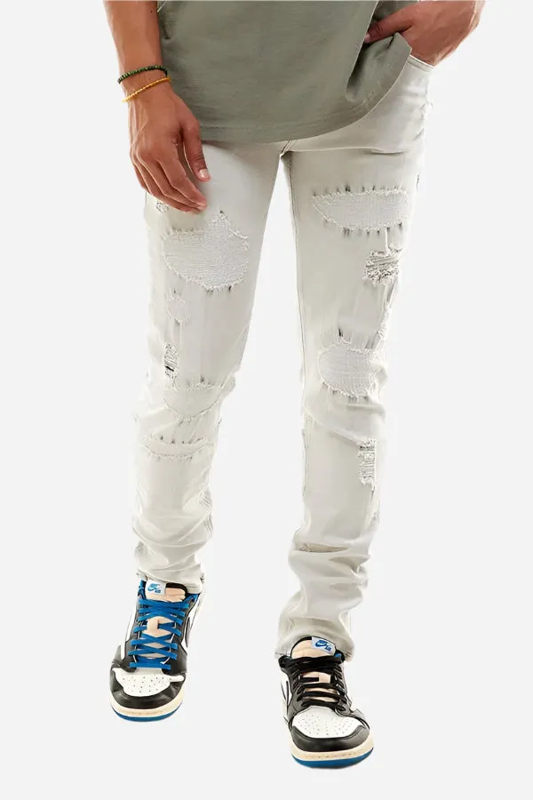 Rip & Repair Jeans - Skinny Fit
