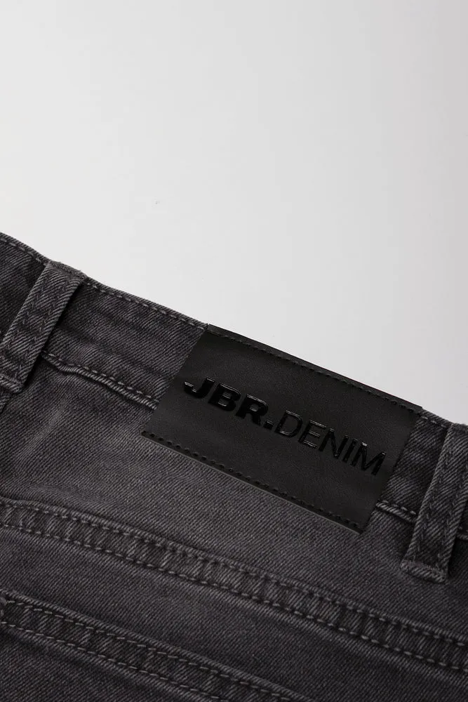 Rip And Repair Denim Jeans Grey