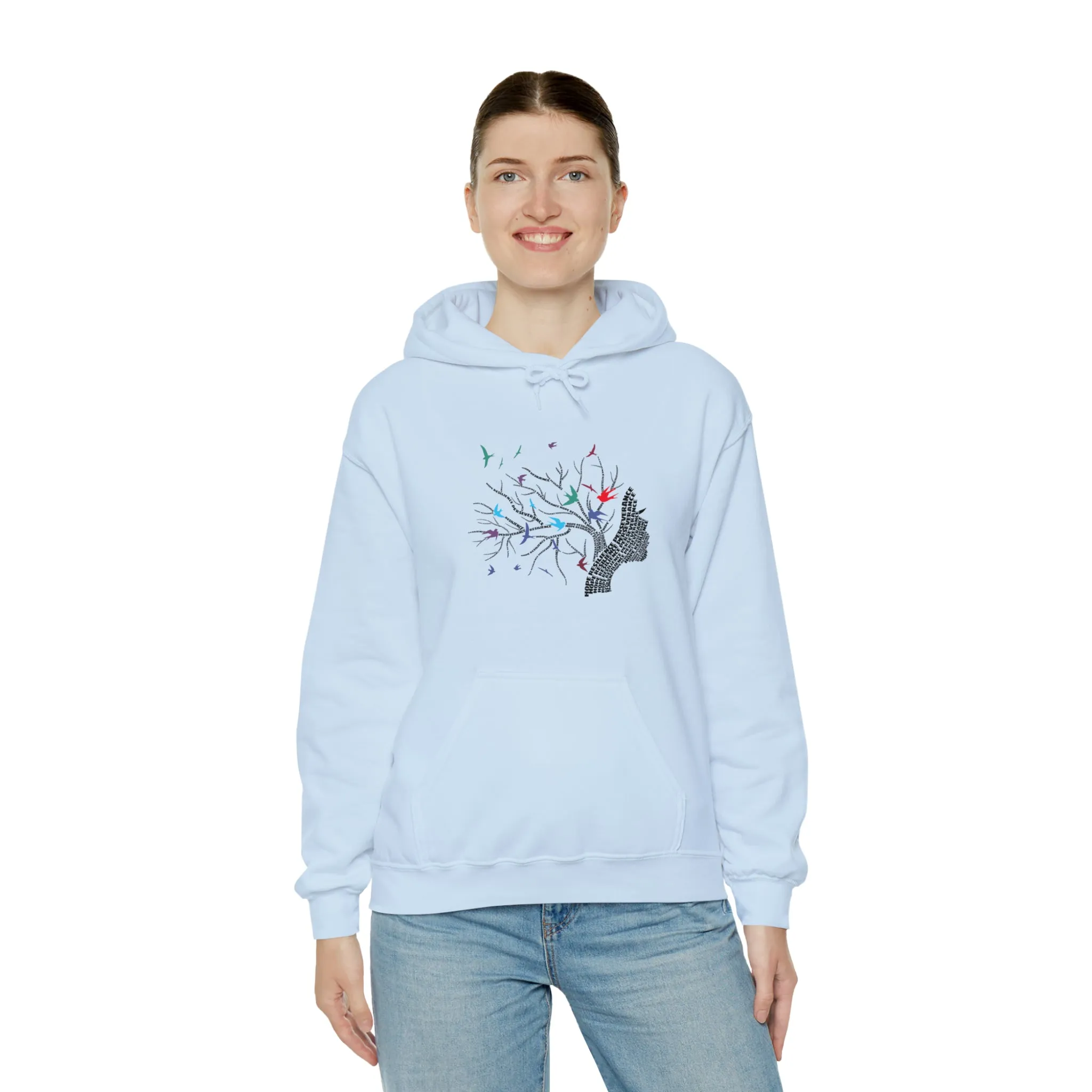 Rocky Shores Resilient Women Heavy Blend Hoodie