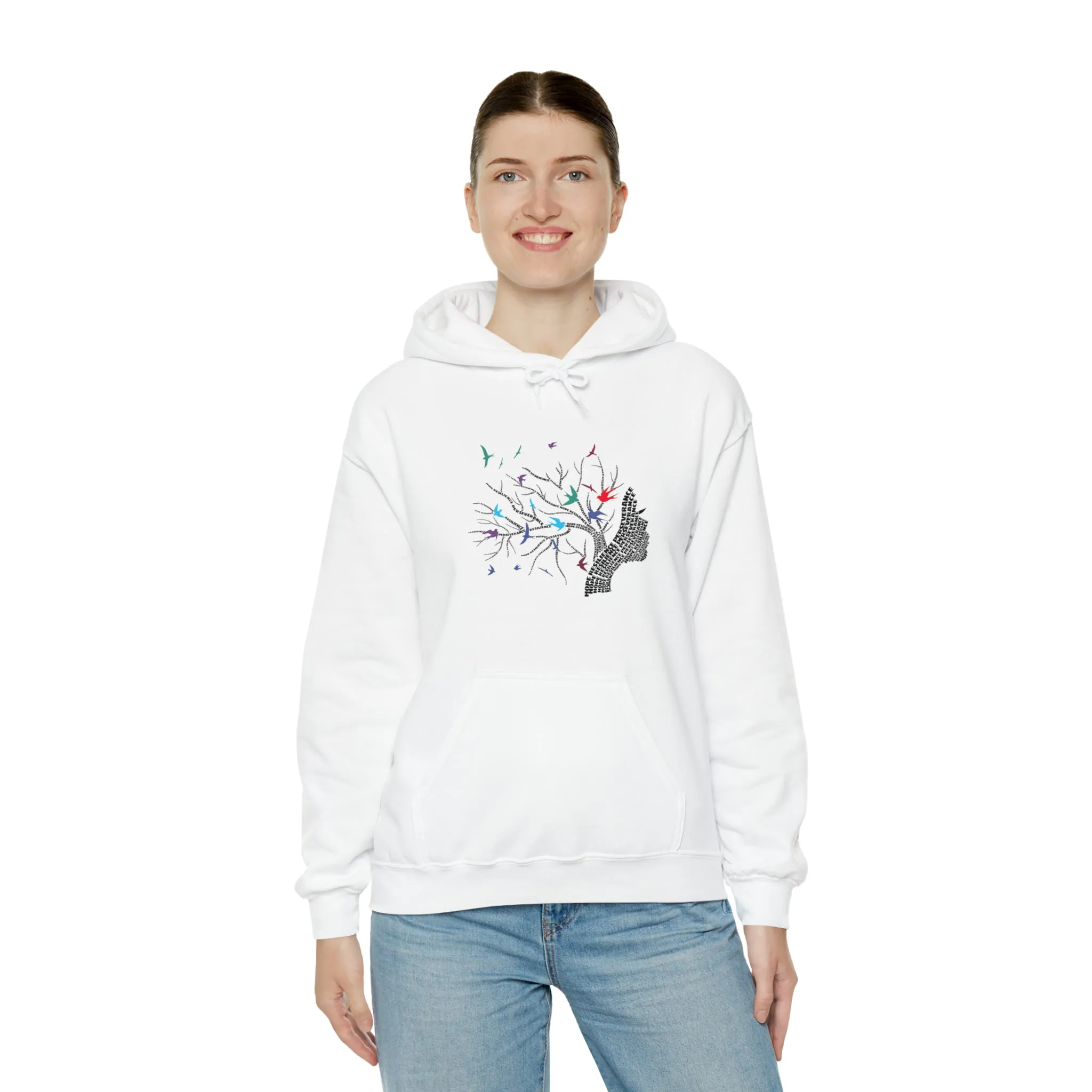 Rocky Shores Resilient Women Heavy Blend Hoodie