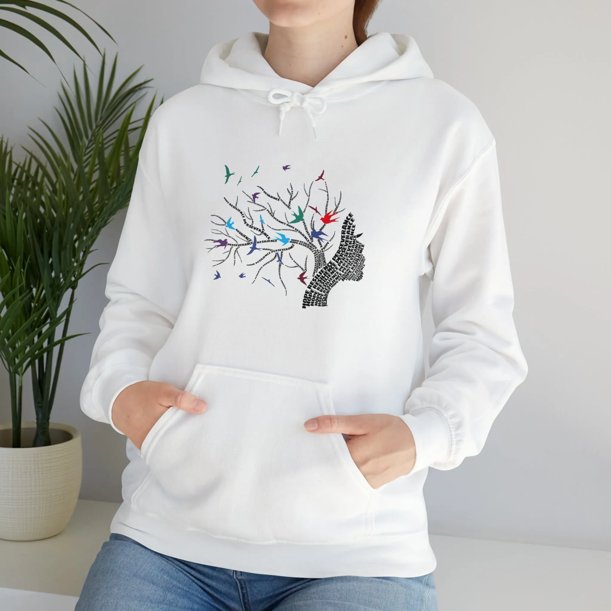 Rocky Shores Resilient Women Heavy Blend Hoodie