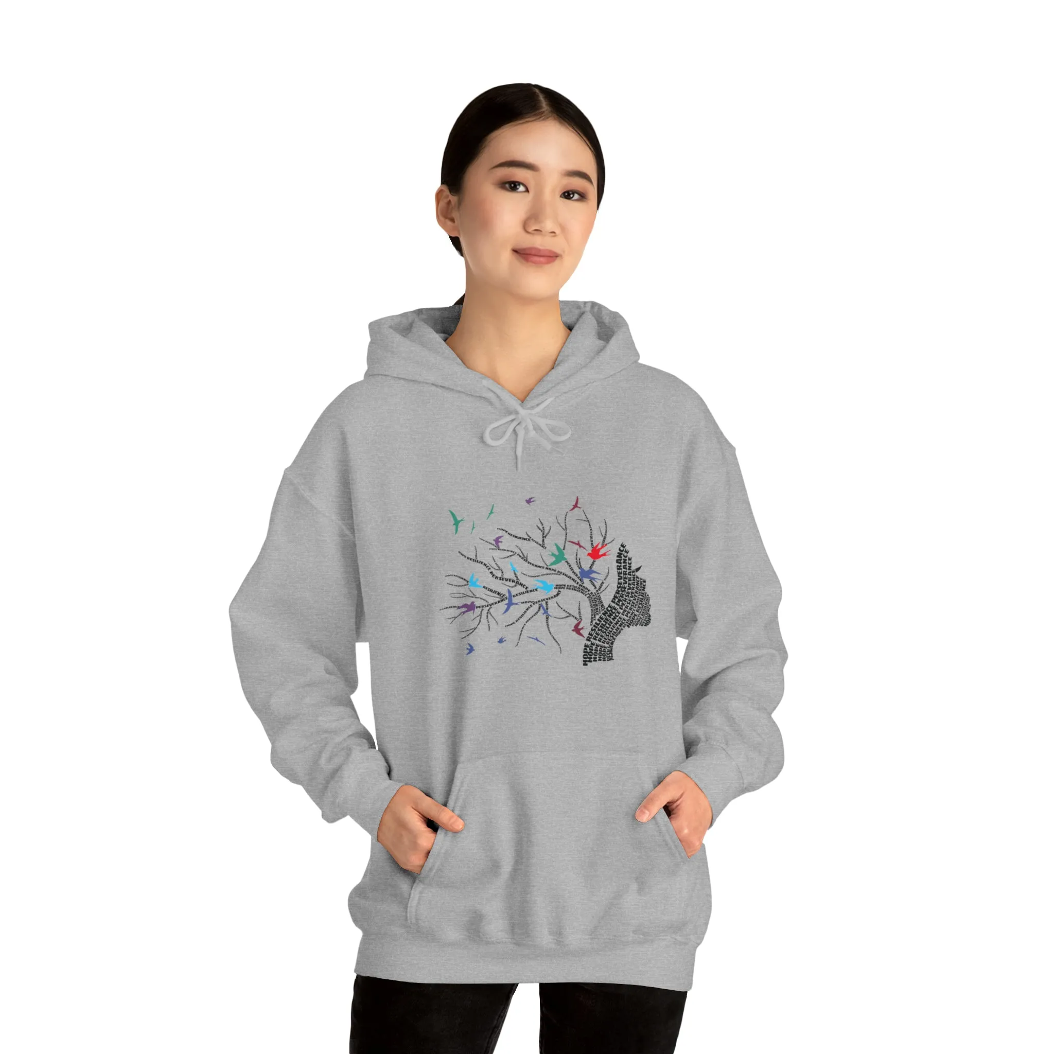 Rocky Shores Resilient Women Heavy Blend Hoodie