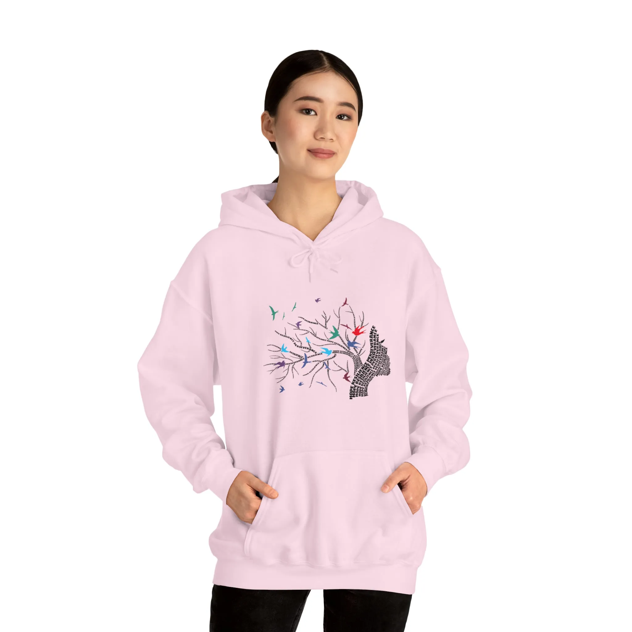 Rocky Shores Resilient Women Heavy Blend Hoodie