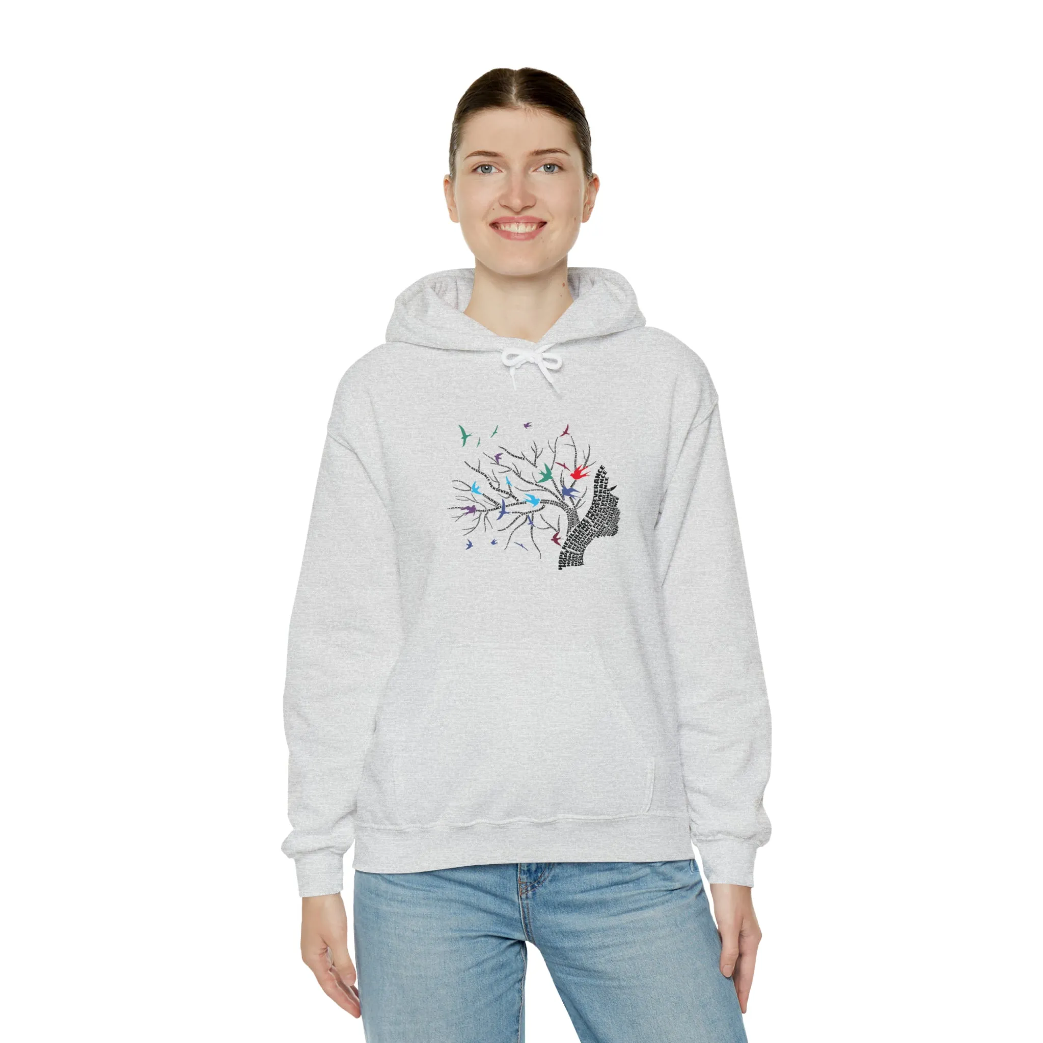Rocky Shores Resilient Women Heavy Blend Hoodie