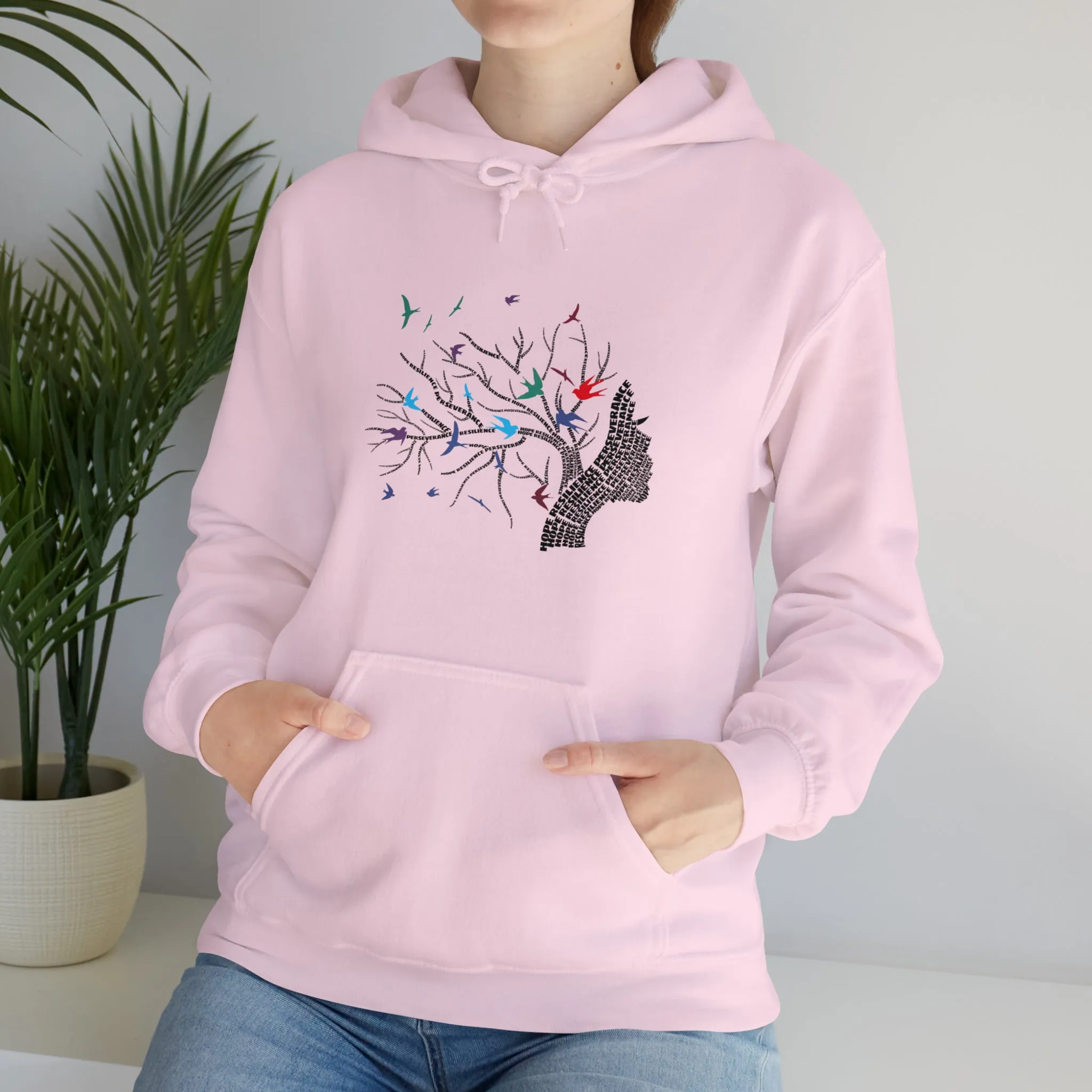 Rocky Shores Resilient Women Heavy Blend Hoodie