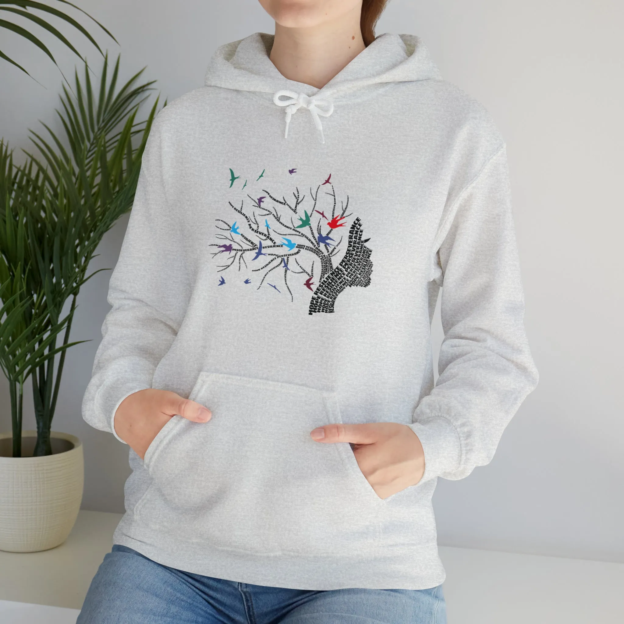 Rocky Shores Resilient Women Heavy Blend Hoodie