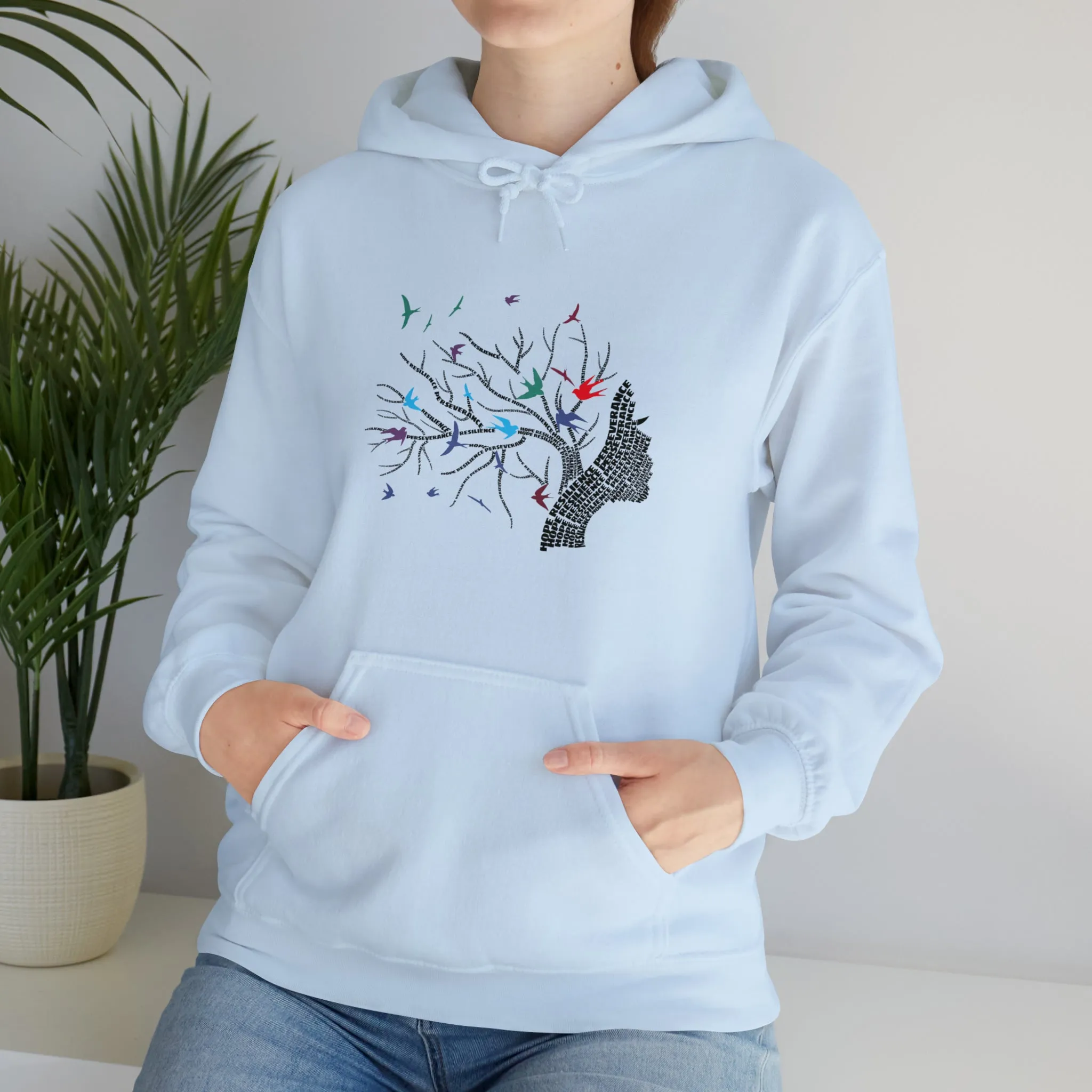 Rocky Shores Resilient Women Heavy Blend Hoodie