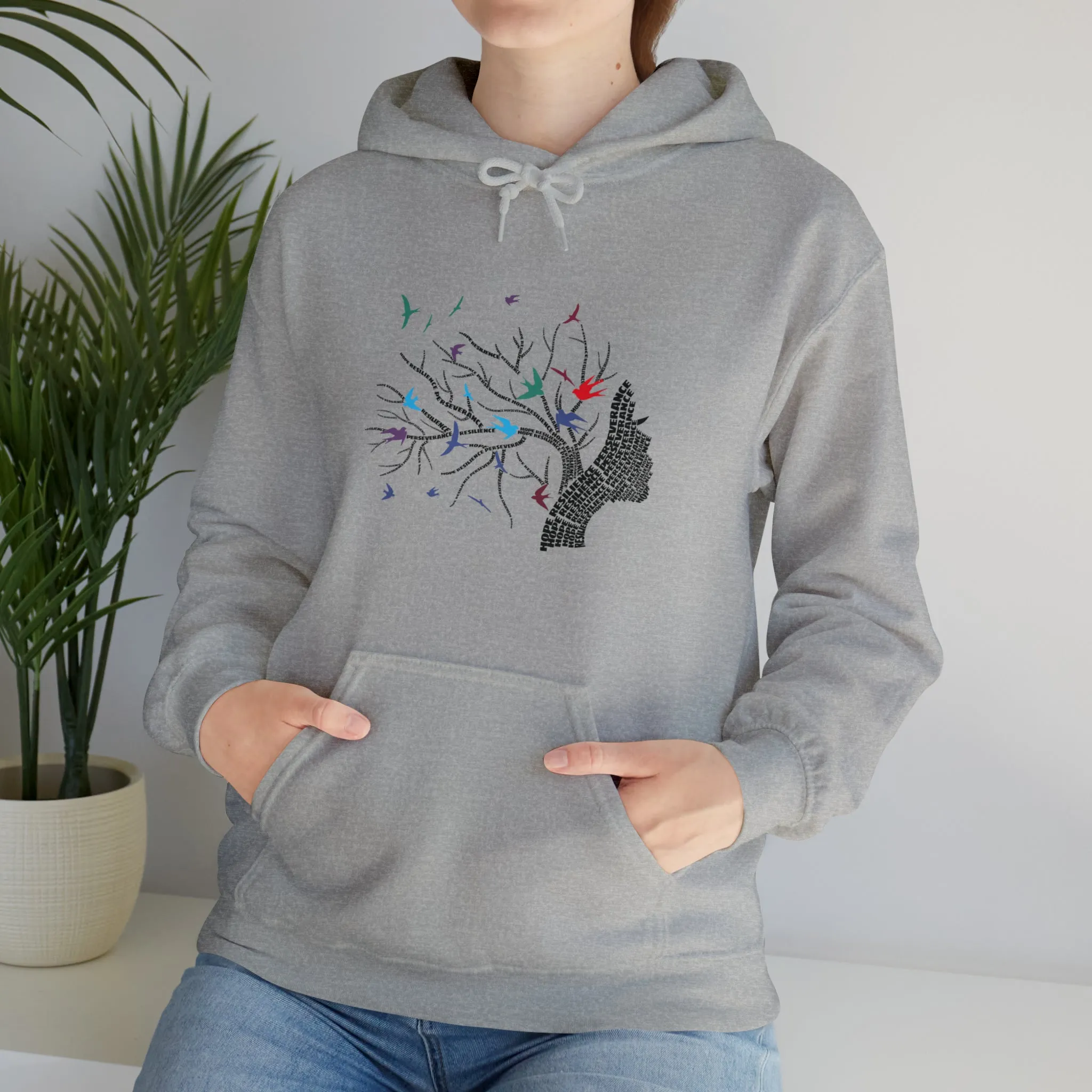 Rocky Shores Resilient Women Heavy Blend Hoodie