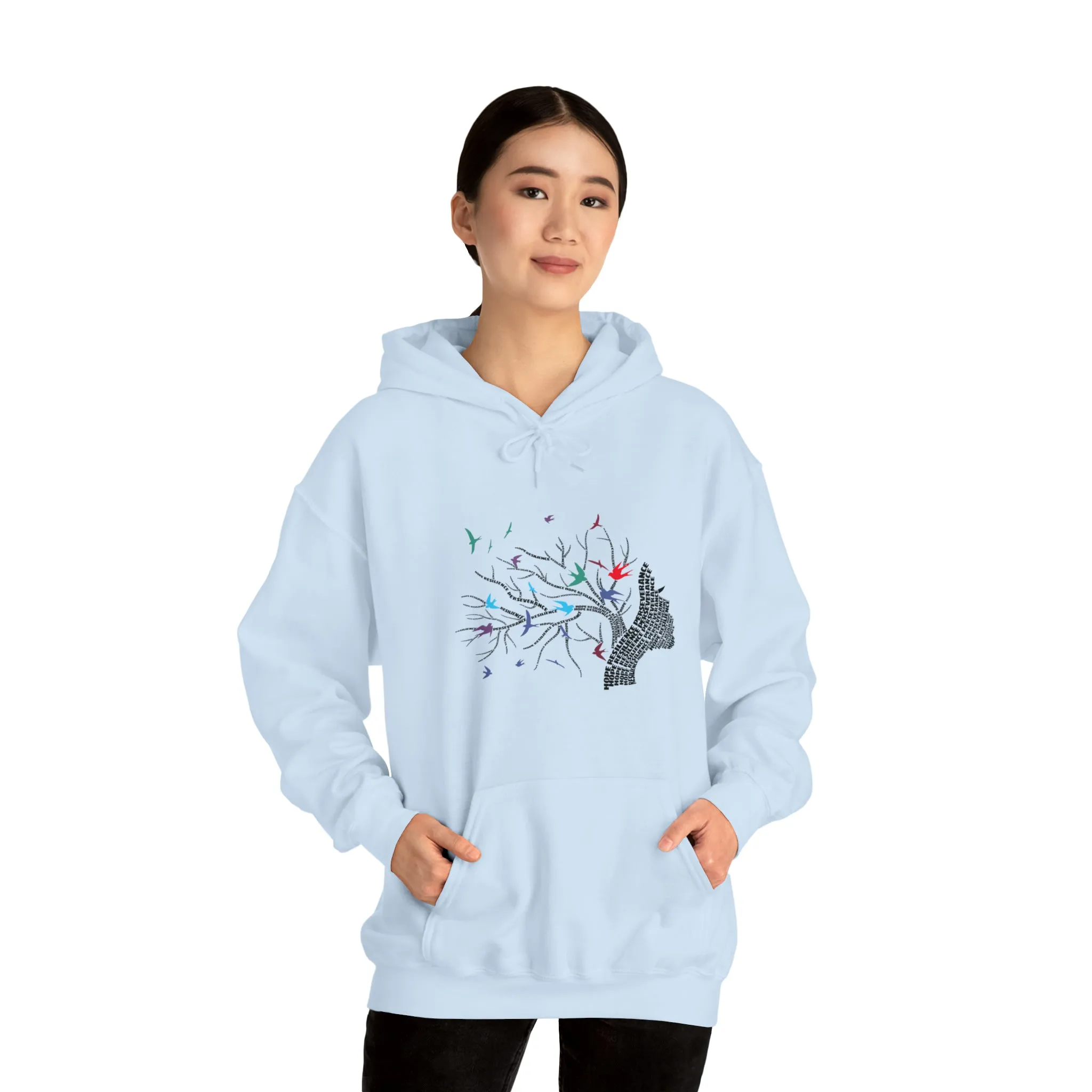 Rocky Shores Resilient Women Heavy Blend Hoodie