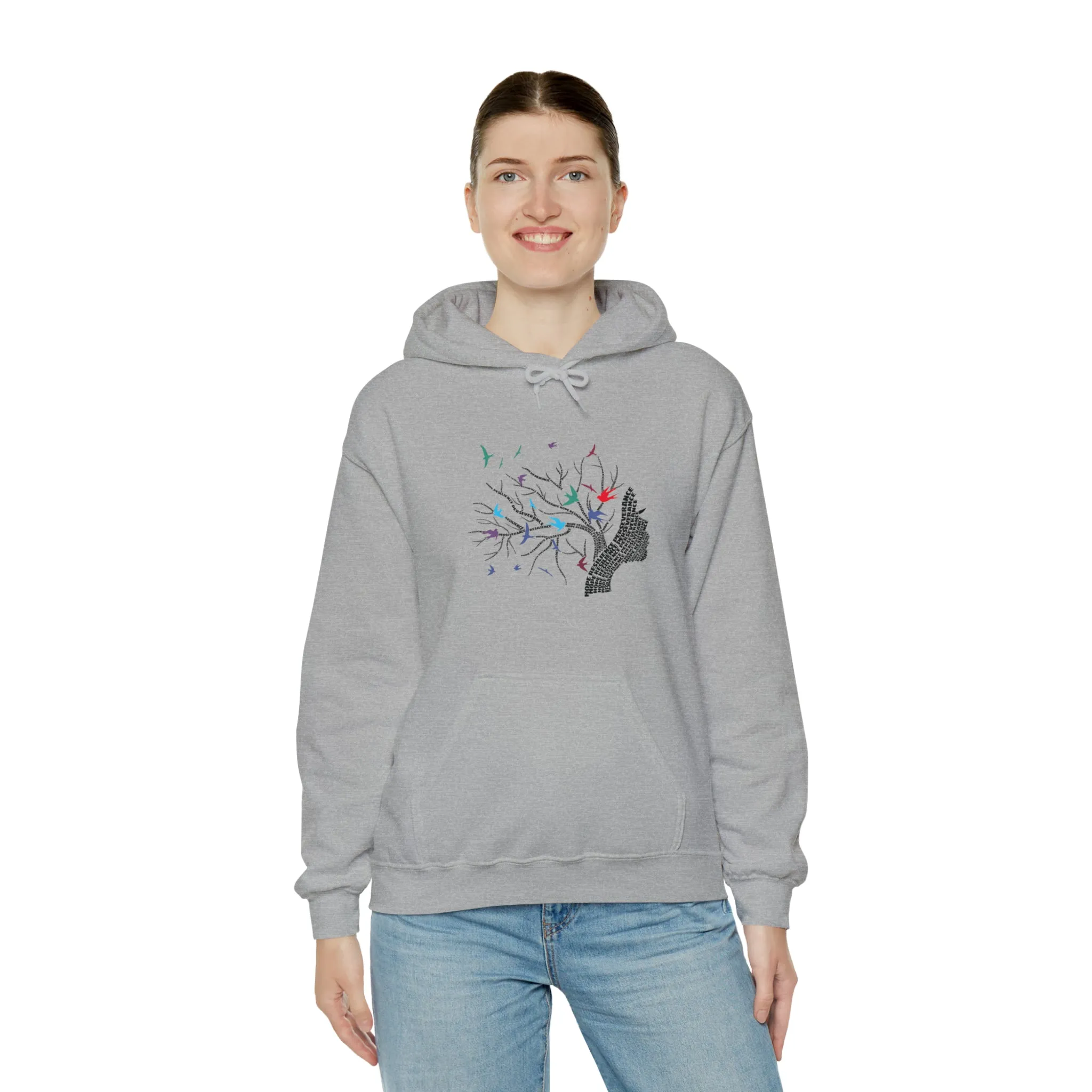 Rocky Shores Resilient Women Heavy Blend Hoodie