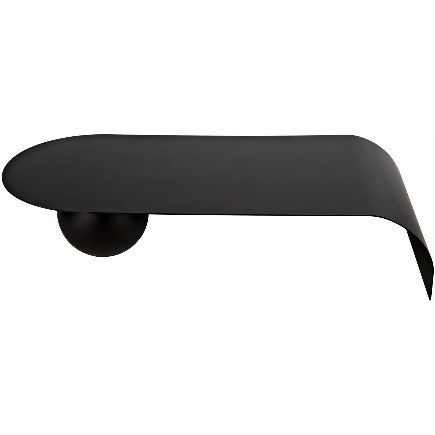 Rosario Coffee Table, Black Steel